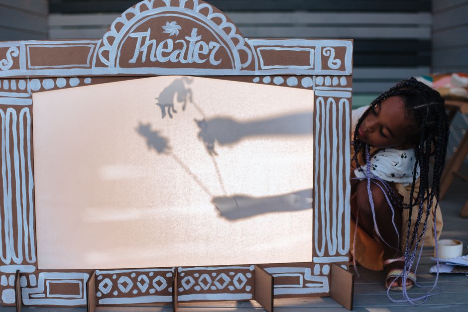 shadow puppet theater children