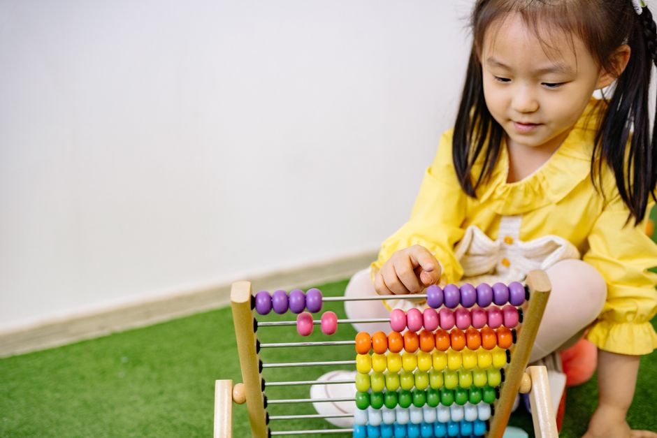 preschooler counting