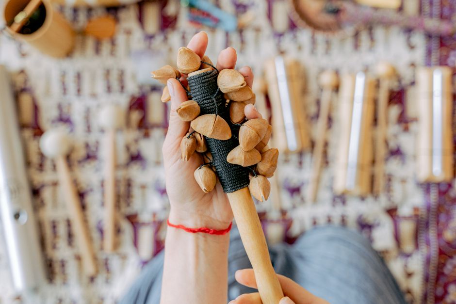 homemade shaker instrument