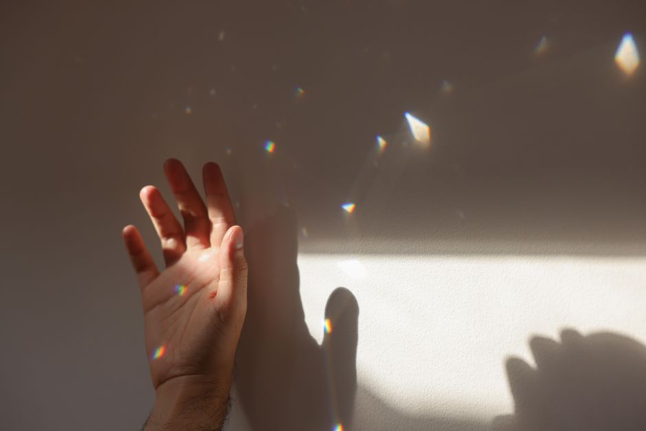 sunlight through prism