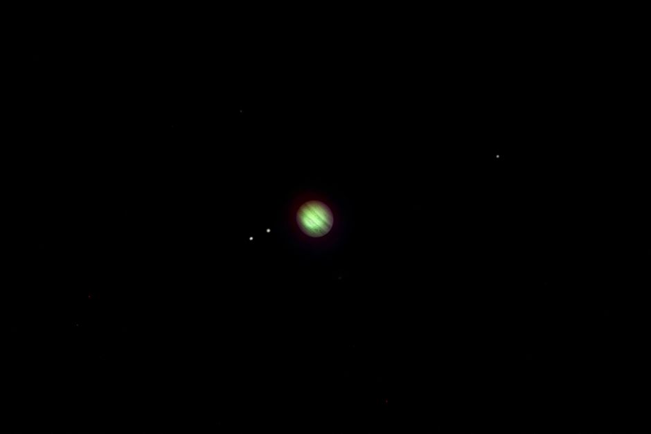 planets in night sky