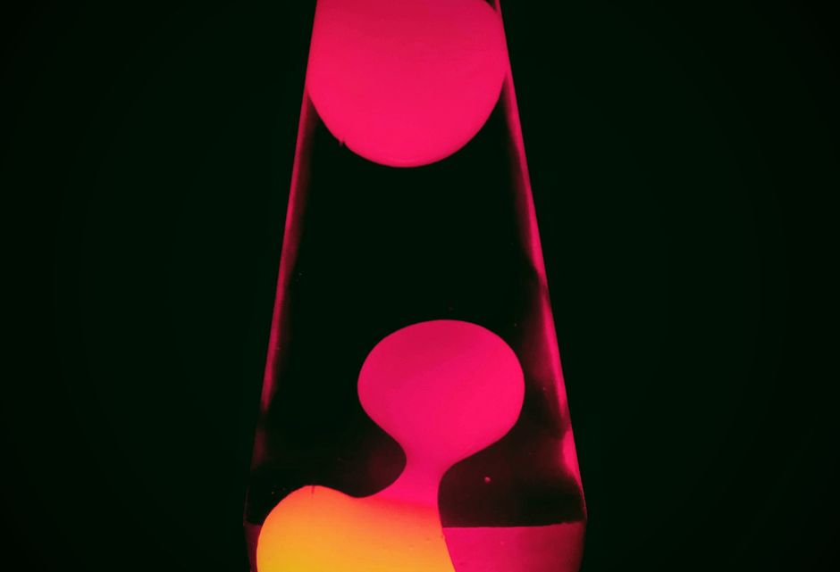homemade lava lamp bottle