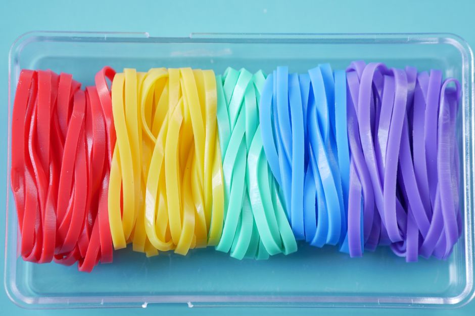 rubber bands colorful